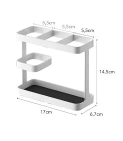 Yamazaki Tool Stand Wide - White -Beste Keukengerei Winkel 06abdde19fb24121a07b529c6957e125