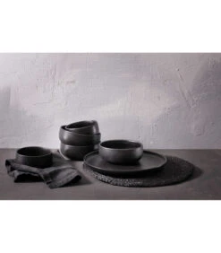 Serviesset Universe Porselein 6-persoons 24-delig Zwart -Beste Keukengerei Winkel 116d4c1471dc421ab8b218b4c34ae0b1