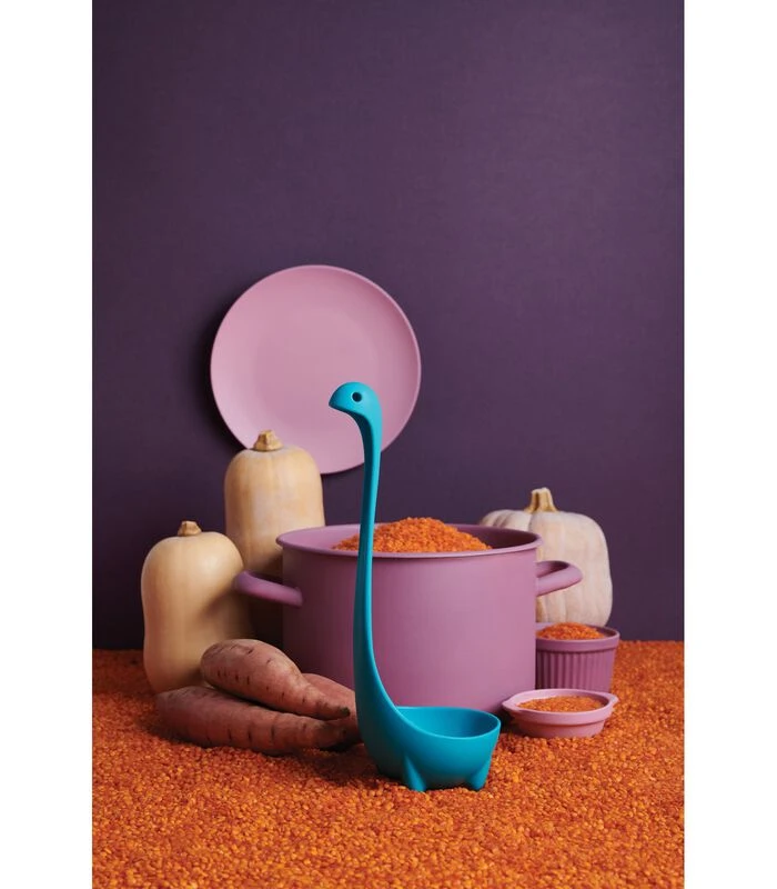 Jumbo Nessie - Soeplepel - Turquoise 5 Jumbo Nessie - Soeplepel - Turquoise - Afbeelding 3