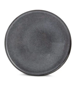 Plat Bord 26cm Grijs Stitch - (x4)