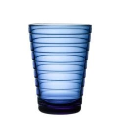 Iittala Aino Aalto Glas 33 Cl Ultramarijnblauw Set Van 2