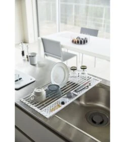 Yamazaki Foldable Drainer - Tower - White 9 Yamazaki Foldable Drainer - Tower - White -Beste Keukengerei Winkel 38836804b0d443ac8930582f0c5acf17