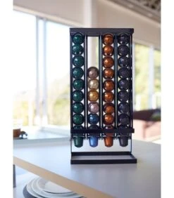 Yamazaki Coffee Capsule Holder Wide - Tower - Black -Beste Keukengerei Winkel 41274cd7590844c4a16cb5cbaa9a8550