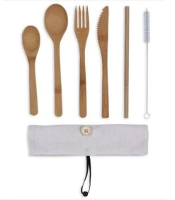 LIVOO Bamboe Bestekset