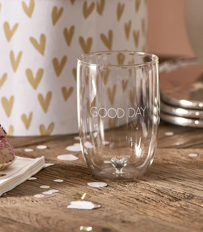 Waterglazen - Good Day Glass L - 560ML - Set Van 4 Stuks 4 Waterglazen - Good Day Glass L - 560ML - Set Van 4 Stuks - Afbeelding 2