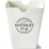 Kom 12 Cm - Fresh Asian Food Noodles To Go Bowl - Wit - Porselein- 1 Stuks -Beste Keukengerei Winkel 552b0b5265df45b084bc9e7d73bfe41e