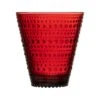 Iittala Kastehelmi Glas 30cl Cranberry 2 Stuks