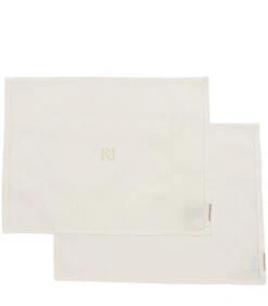 Placemat RM Monogram Wit - 2 Stuks