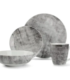 Servies 16-delig Emperador Stone