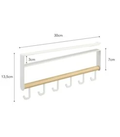 Yamazaki Under Shelf Kitchen Tool Hook - Tosca - White 9 Yamazaki Under Shelf Kitchen Tool Hook - Tosca - White -Beste Keukengerei Winkel 70991426f3094cd98528478879da832f