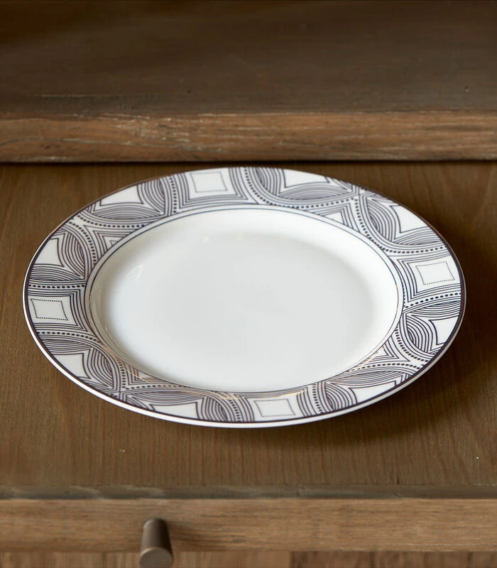 Ontbijtbord Le Relais Wit 4 Ontbijtbord Le Relais Wit - Afbeelding 2