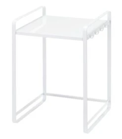 Yamazaki Extendable Kitchen Counter Organizer - Tower - White
