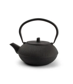 Theepot 80cl Strepen Zwart My Tea