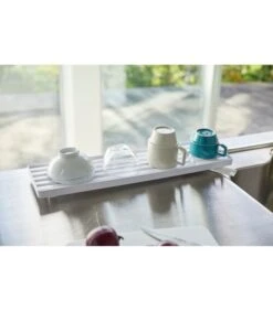 Yamazaki Wire Dish Drainer Slim - Tower - White -Beste Keukengerei Winkel 7bc6072922e942adad74d8a9d18f08f8