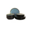 Palmer Bordenset Lotus Stoneware 6-persoons 18-delig Turquoise Zwart 1 Palmer Bordenset Lotus Stoneware 6-persoons 18-delig Turquoise Zwart -Beste Keukengerei Winkel 7e9acf0c339f4f1092ded67d7c4ac209
