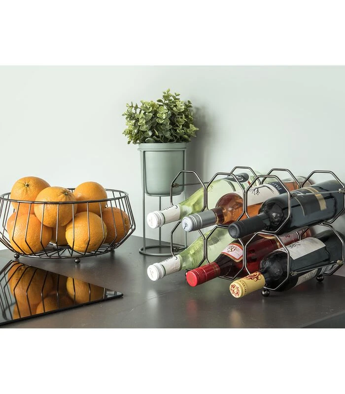 PRESENT TIME Fruitmand Linea Kink - IJzer Gun Metal - Large - 34x14,5cm 4 PRESENT TIME Fruitmand Linea Kink - IJzer Gun Metal - Large - 34x14,5cm - Afbeelding 2