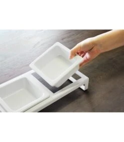 Yamazaki Voerbak Voor Huisdieren Wit -Beste Keukengerei Winkel 8f17334684354875add9a7bfdb321e65