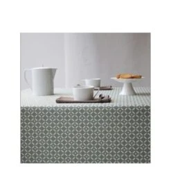 Groen Katoenen Tafelkleed Met Mozaïekcoating -Beste Keukengerei Winkel 940b6000a6a748c0bfd156bd75f5a6be
