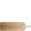 Serveerplank Hout, Tapasplank - Marseille - Bruin/wit - Maat L -Beste Keukengerei Winkel 963c3349223d4b0a909ecd10e3792ff0