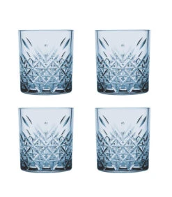 Pasabahce Tumbler Timeless 35.5 Cl Blauw 4 Stuk(s)