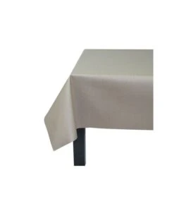 Effen Tafelkleed Met Taupecoating