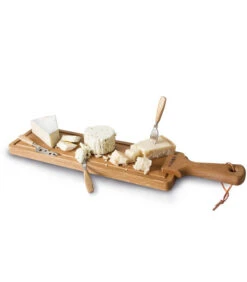 Kaasset Friends - Kaasplank Met Kaasmesjes - Bruin - 40 Cm -Beste Keukengerei Winkel b0d0cb878f744b3fb3ffb700188b9139