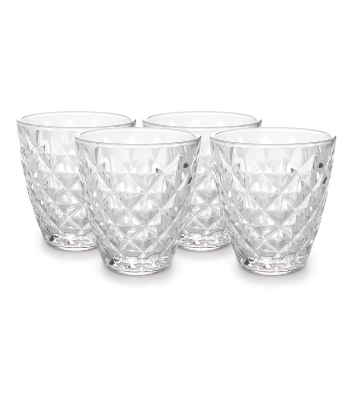 Glas 22cl Prisma - Set/4 4 Glas 22cl Prisma - Set/4 - Afbeelding 2