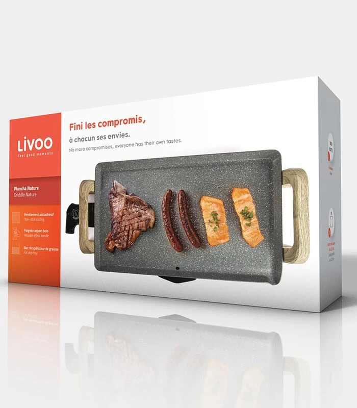 LIVOO Bakplaat Nature 6 LIVOO Bakplaat Nature - Afbeelding 4