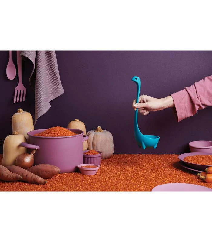 Jumbo Nessie - Soeplepel - Turquoise 6 Jumbo Nessie - Soeplepel - Turquoise - Afbeelding 4