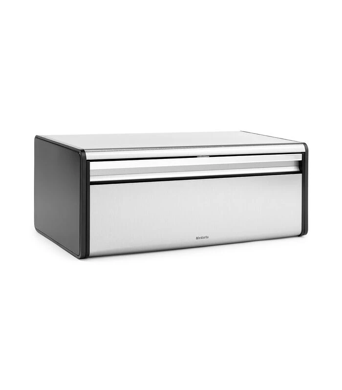 Brabantia Broodtrommel Met Klepdeksel, Matt Steel Fingerprint Proof / Matt Black 5 Brabantia Broodtrommel Met Klepdeksel, Matt Steel Fingerprint Proof / Matt Black - Afbeelding 3