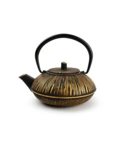 Theepot 50cl Strepen Goud/Zwart My Tea