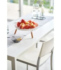 Yamazaki Plain Tray With Legs - White -Beste Keukengerei Winkel c6df76898b7d470db571b472bc352987