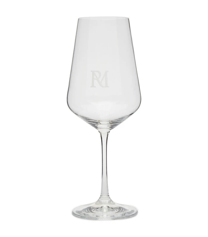 Wijnglas RM Monogram Transparant - 450ML 3 Wijnglas RM Monogram Transparant - 450ML