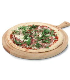 Serveerplank Rond Amigo XL - Met Handgreep - Bruin - ⌀ 42 Cm -Beste Keukengerei Winkel d0cce03268f04a9293e9fdadfd16067d