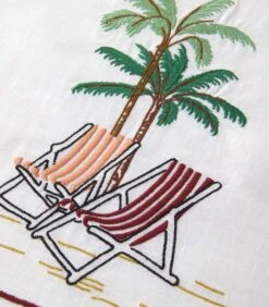 Theedoek Linnen , Palmier -Beste Keukengerei Winkel d415687acccd43e084e61e3d91578418