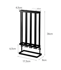 Yamazaki Coffee Capsule Holder Wide - Tower - Black -Beste Keukengerei Winkel d7aec9cf5e4e4710a43a1b223366cb29