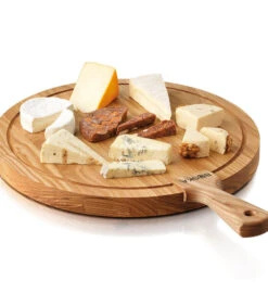 Serveerplank Rond Friends L - Duurzaam - Bruin - ⌀ 40,3 Cm -Beste Keukengerei Winkel da94ac8213cb4e30bb847766558655eb