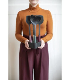 Brabantia Tasty+ Kookgerei Set Plus Houder, 4-delig - Mixed -Beste Keukengerei Winkel dbfe3ce49dce406b8c34520b961e546a