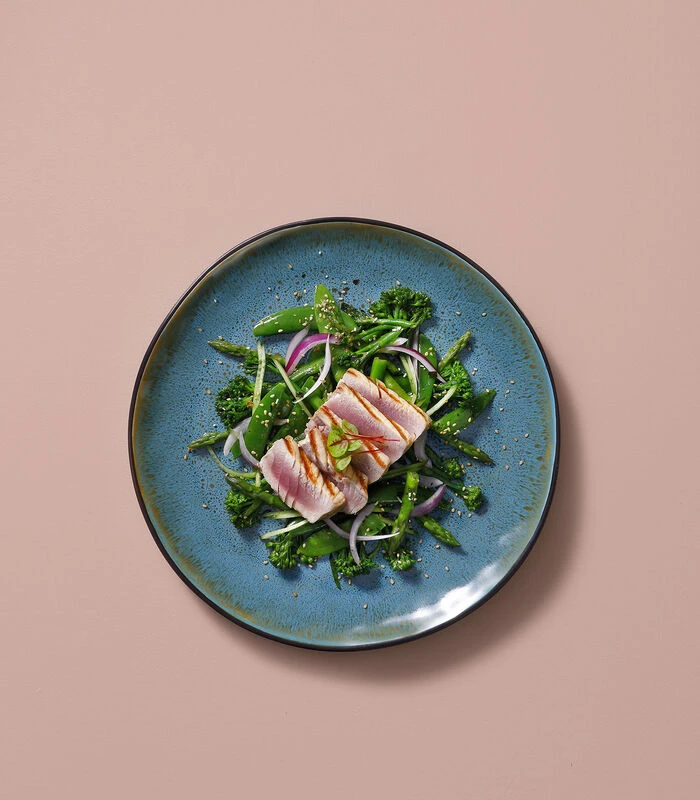 Palmer Serviesset Lotus Stoneware 6 Persoons 24delig Turquoise 6 Palmer Serviesset Lotus Stoneware 6 Persoons 24delig Turquoise - Afbeelding 4