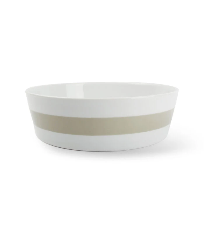 Kom 23xH6,5cm Sage Green Stripes 3 Kom 23xH6,5cm Sage Green Stripes