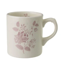 Beker Roeland Jumbo Met Décor - Fleurs Rouges