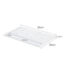Yamazaki Foldable Drainer - Tower - White 11 Yamazaki Foldable Drainer - Tower - White -Beste Keukengerei Winkel ee86ecbba9414622aa96c721830797c8