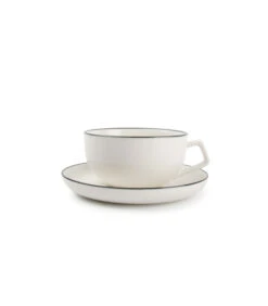 Diep Bord 21,5xH4cm Wit Studio Base - (x4)