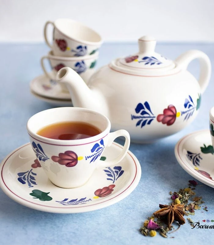 Theepot 1,2L - Boerenbont 4 Theepot 1,2L - Boerenbont - Afbeelding 2