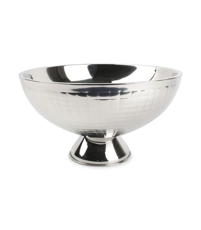 Champagnekoeler 32xH16cm Patroon Zilver Bar 3 Champagnekoeler 32xH16cm Patroon Zilver Bar